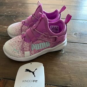 Puma toddler girls slip on sneakers